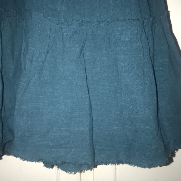 Free people Tunic teal/white Size S NWT. BIN F - Picture 9 of 15